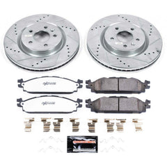 Power Stop K5583-36 Z36 Severe-Duty Truck And Tow 1-Click Front Brake Kit for 2011-2019 Ford Explorer product image