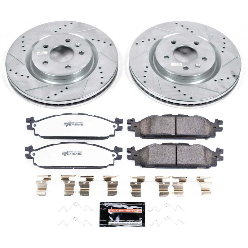 Power Stop K5583-36 Z36 Severe-Duty Truck And Tow 1-Click Front Brake Kit for 2011-2019 Ford Explorer product image