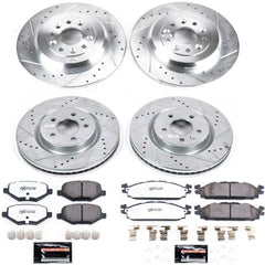 Power Stop K5584-36 Z36 Severe-Duty Truck And Tow 1-Click Front And Rear Brake Kit for 2011-2019 Ford Explorer product image