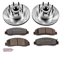 Power Stop K5588-36 Z36 Severe-Duty Truck And Tow 1-Click Brake Kit (Front) for 2009-2011 Ford F-250 Super Duty - product image