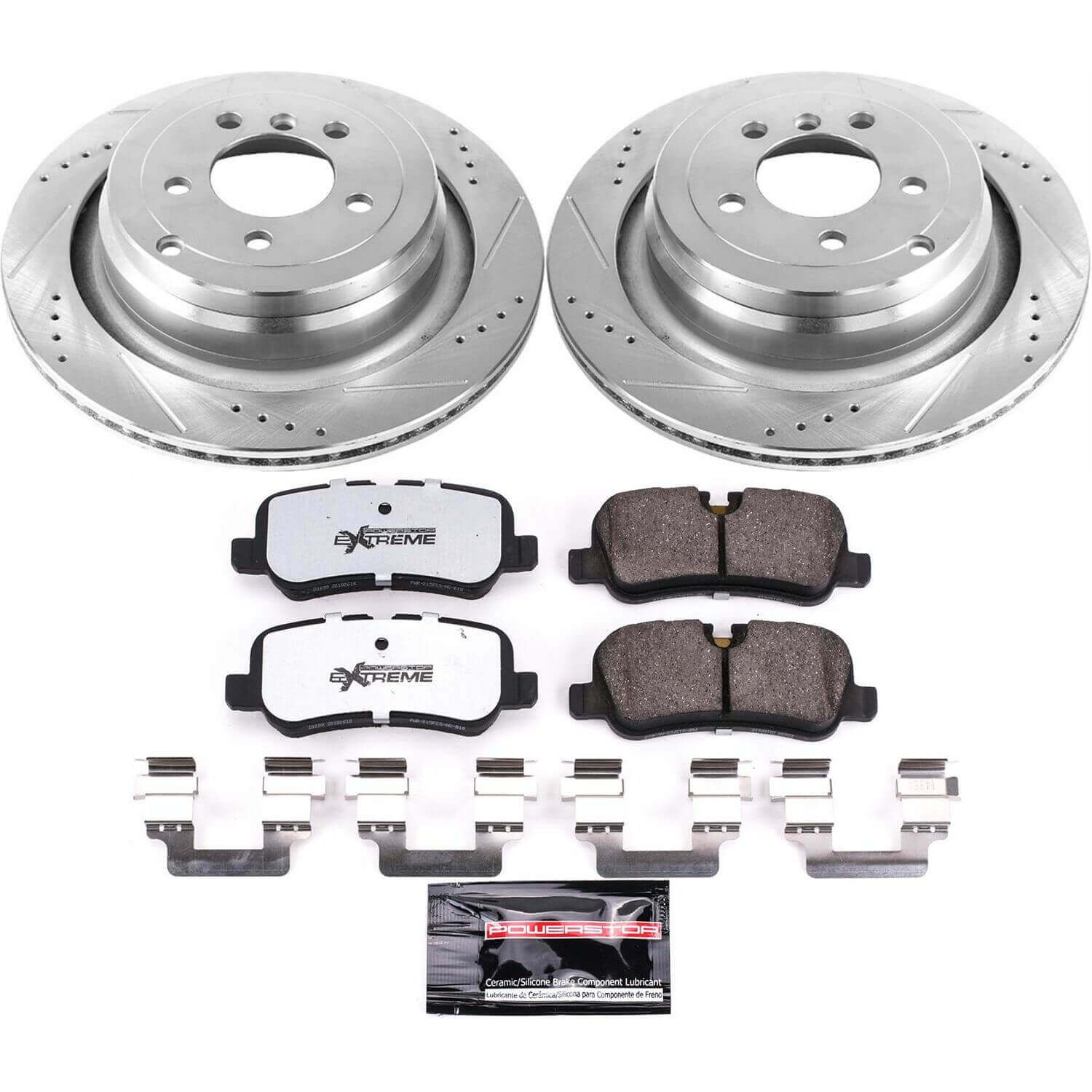 Power Stop K5624-36 Z36 Severe-Duty Truck And Tow 1-Click Rear Brake Kit for 2006-2009 Land Rover Range Rover product image