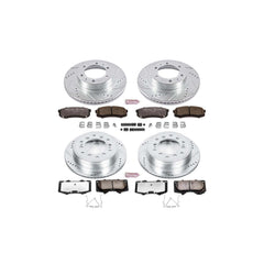 Power Stop K5805-36 Z36 Severe-Duty Truck And Tow 1-Click Brake Kit (Front And Rear) for 2010-2014 Toyota Fj Cruiser product image