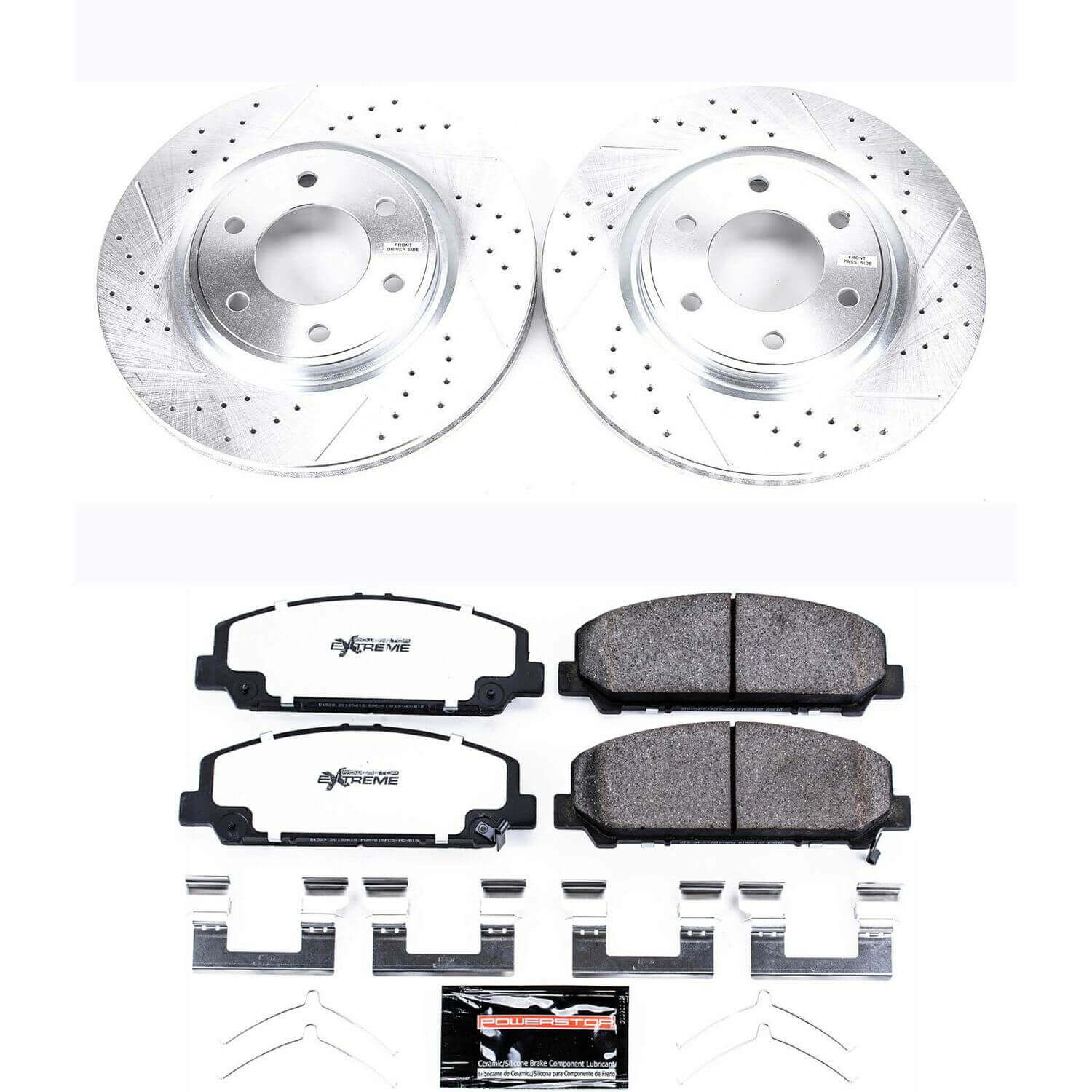 Power Stop K5821-36 Z36 Severe-Duty Truck And Tow 1-Click Front Brake Kit for 2011-2024 Nissan Armada product image