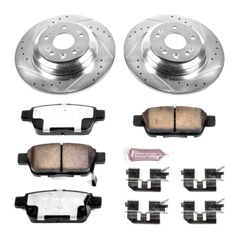 Power Stop K5854-36 Z36 Severe-Duty Truck And Tow 1-Click Brake Kit (Rear) for 2009-2014 Acura Tl product image