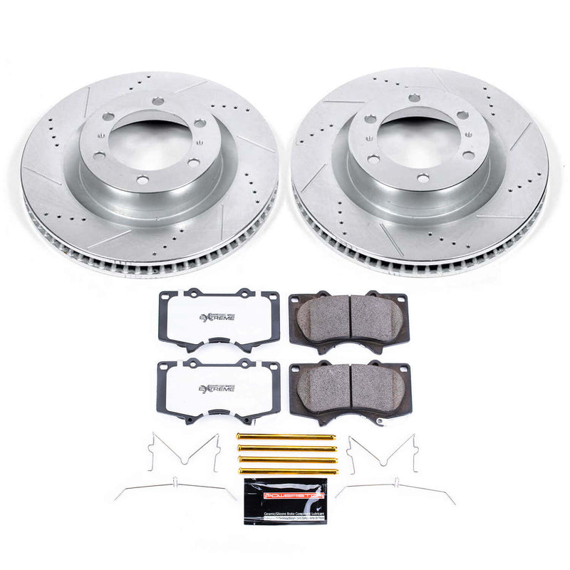 Power Stop K5873-36 Z36 Severe-Duty Truck And Tow 1-Click Brake Kit (Front) for 2010-2024 Lexus GX460 product image