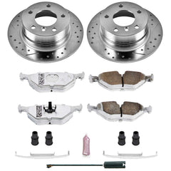 Power Stop K593-26 Z26 Extreme Street Warrior 1-Click Brake Kit (Rear) for 1995-1999 BMW 318TI product image