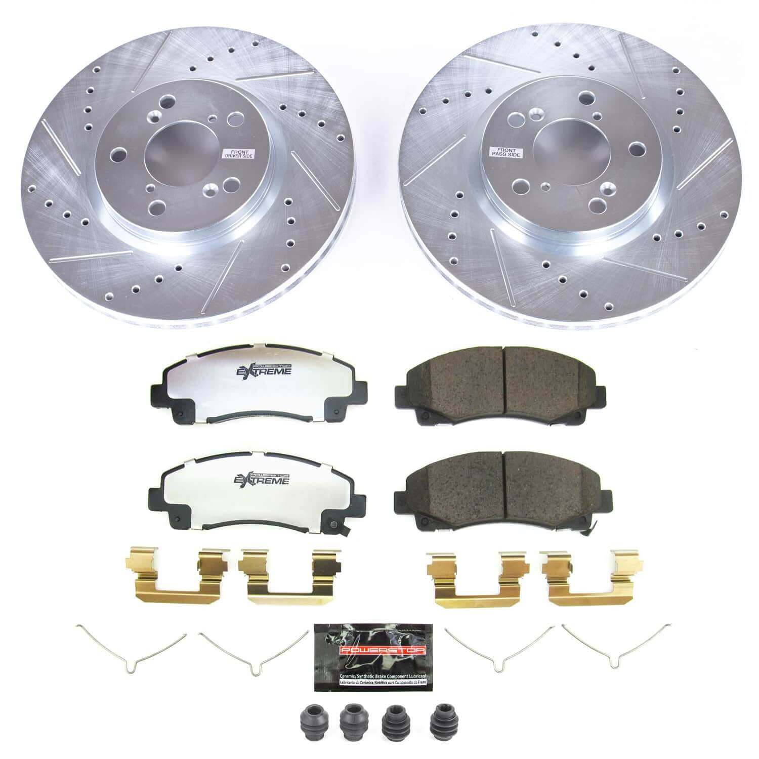 Power Stop K5939-26 - Front Z26 Street Warrior Pad And Rotor Kit vehicle fitment brake part