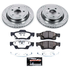 Power Stop K5953-36 Z36 Severe-Duty Truck And Tow 1-Click Rear Brake Kit for 2011-2024 Dodge Durango product image