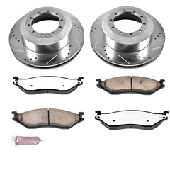 Power Stop K5966-36 Z36 Severe-Duty Truck And Tow 1-Click Brake Kit (Rear) for 2005-2016 Ford F-450 Super Duty product image