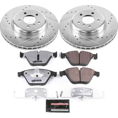 Power Stop K6020-26 Z26 Street Warrior 1-Click Front Brake Kit for 2014-2016 BMW 535D product image