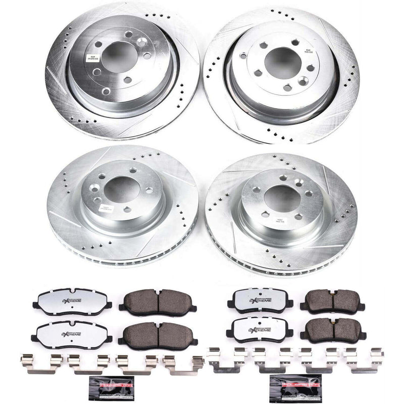 Power Stop K6048-36 Z36 Severe-Duty Truck And Tow 1-Click Front And Rear Brake Kit for 2006-2007 Land Rover Range Rover Sport Hse product image