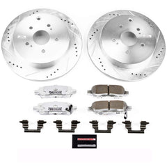 Power Stop K6100-26 Z26 Street Warrior 1-Click Rear Brake Kit for 2009-2013 Suzuki Grand Vitara product image