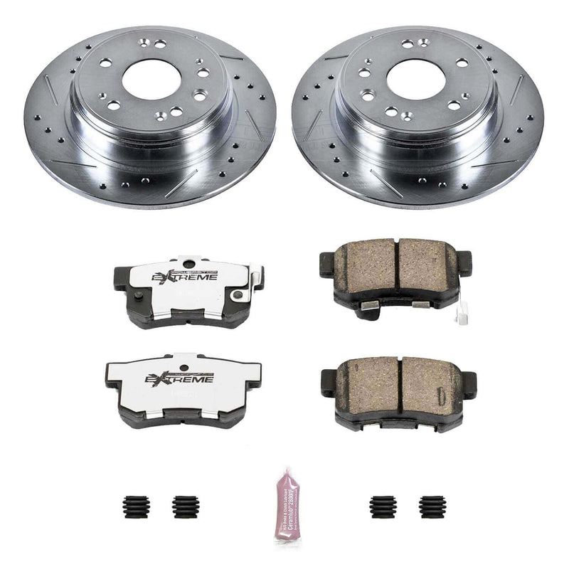 Power Stop K6172-26 - Z26 Extreme Street Warrior 1-Click Brake Kit (Rear) vehicle fitment brake part