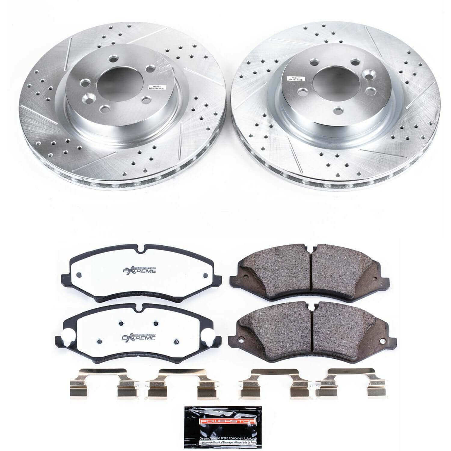 Power Stop K6228-36 Z36 Severe-Duty Truck And Tow 1-Click Front Brake Kit for 2010-2013 Land Rover Range Rover Sport Hse product image