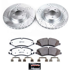 Power Stop K6228-36 Z36 Severe-Duty Truck And Tow 1-Click Front Brake Kit for 2010-2013 Land Rover Range Rover Sport Hse product image