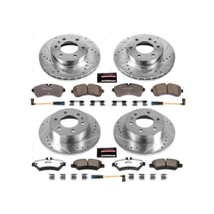 Power Stop K6233-36 Z36 Severe-Duty Truck And Tow 1-Click Front And Rear Brake Kit for 2007-2009 Dodge Sprinter 3500 product image