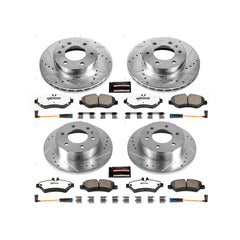 Power Stop K6235-36 Z36 Severe-Duty Truck And Tow 1-Click Front And Rear Pad And Rotor Kit for 2009-2018 Dodge Sprinter 2500 product image