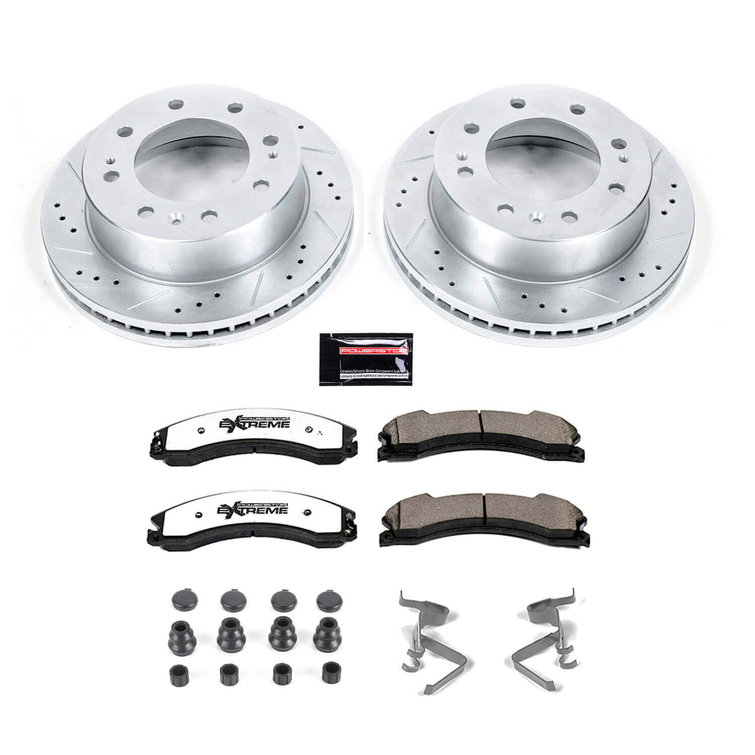 Power Stop K6258-36 Z36 Severe-Duty Truck And Tow 1-Click Brake Kit (Front) for 2012-2019 Chevrolet Silverado 2500 Hd product image