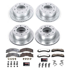 Power Stop K6259-36 Z36 Severe-Duty Truck And Tow 1-Click Brake Kit (Front And Rear) for 2012-2014 Chevrolet Silverado 2500 HD product image
