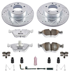 Power Stop K628-26 Z26 Extreme Street Warrior 1-Click Brake Kit (Front) for 1997-2003 BMW 525I product image