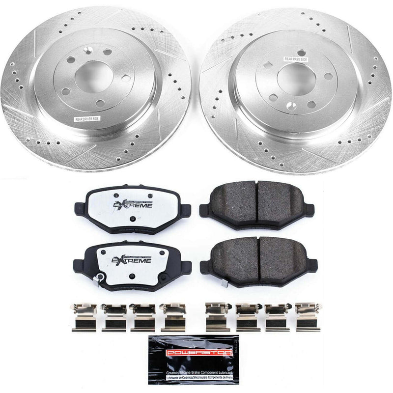 Power Stop K6376-36 Z36 Severe-Duty Truck And Tow 1-Click Rear Brake Kit for 2013-2019 Ford Explorer product image