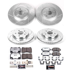 Power Stop K6392-26 Z26 Street Warrior 1-Click Front And Rear Brake Kit for 2014-2017 Buick Regal product image