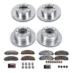 Power Stop K6405-36 Z36 Severe-Duty Truck And Tow 1-Click Brake Kit (Front And Rear) for 2012 Ford F-250 Super Duty 4 Wheel Drive product image
