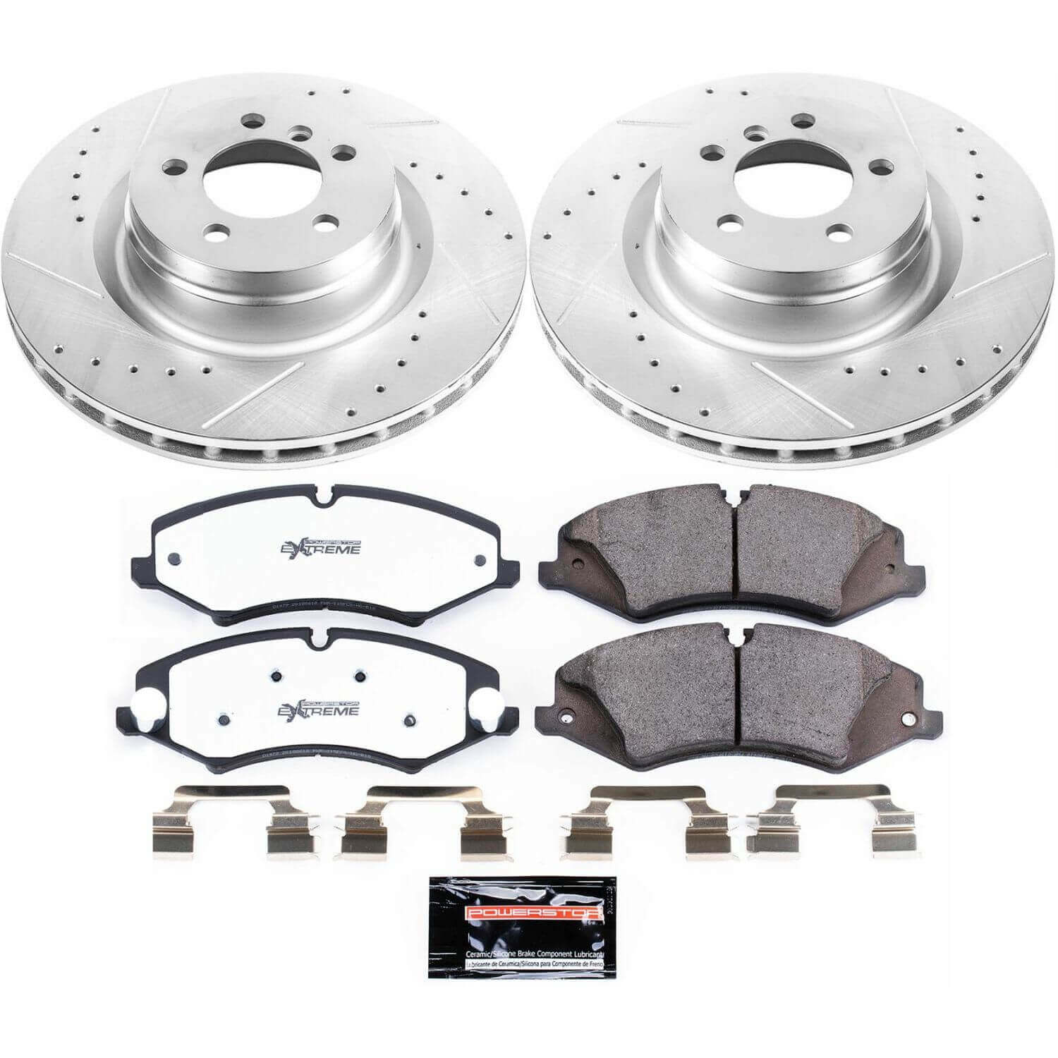 Power Stop K6475-36 Z36 Severe-Duty Truck And Tow 1-Click Front Brake Kit for 2010-2012 Land Rover Range Rover Hse product image