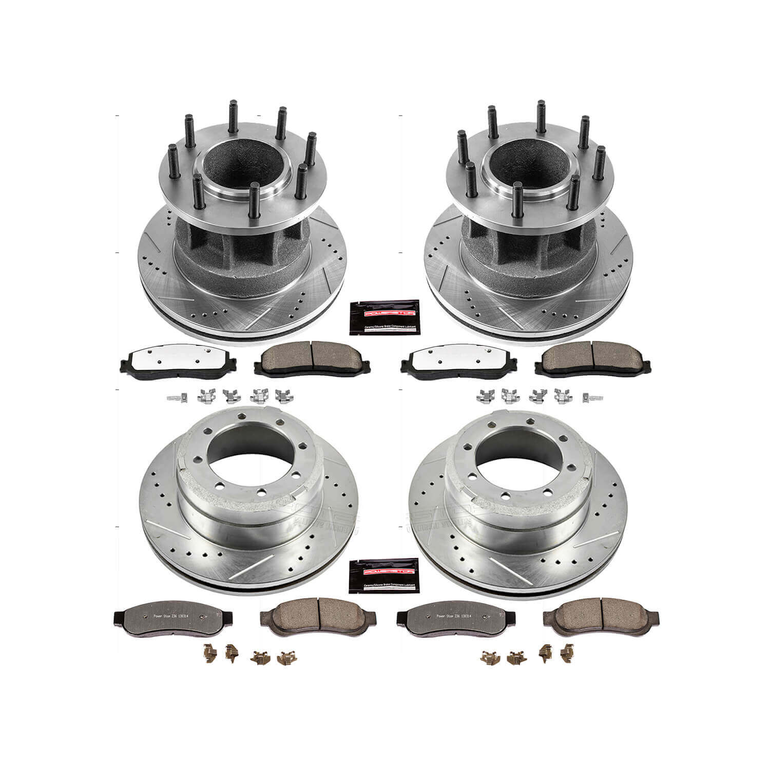 Power Stop K6527-36 Z36 Severe-Duty Truck And Tow 1-Click Front And Rear Brake Kit for 2012 Ford F-350 Super Duty product image