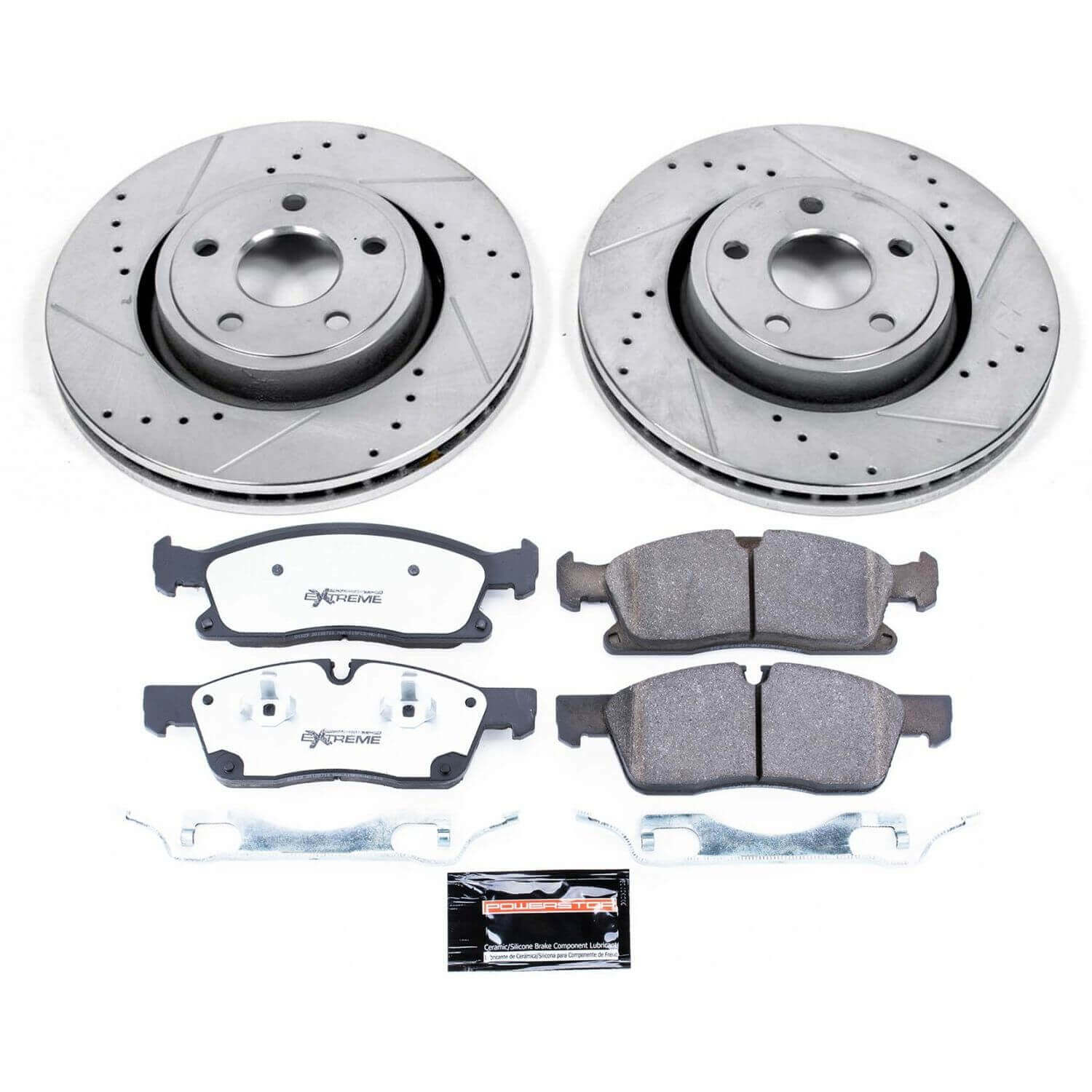 Power Stop K6536-36 Z36 Severe-Duty Truck And Tow 1-Click Front Brake Kit for 2012-2017 Dodge Durango product image