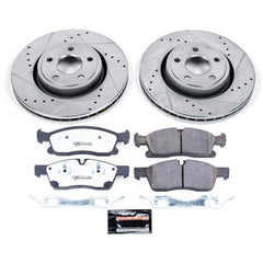 Power Stop K6536-36 Z36 Severe-Duty Truck And Tow 1-Click Front Brake Kit for 2012-2017 Dodge Durango product image