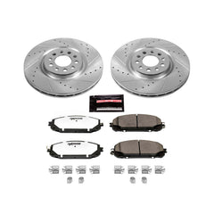 Power Stop K6540-36 Z36 Severe-Duty Truck And Tow 1-Click Brake Kit (Front) for 2014-2015 Jeep Cherokee product image