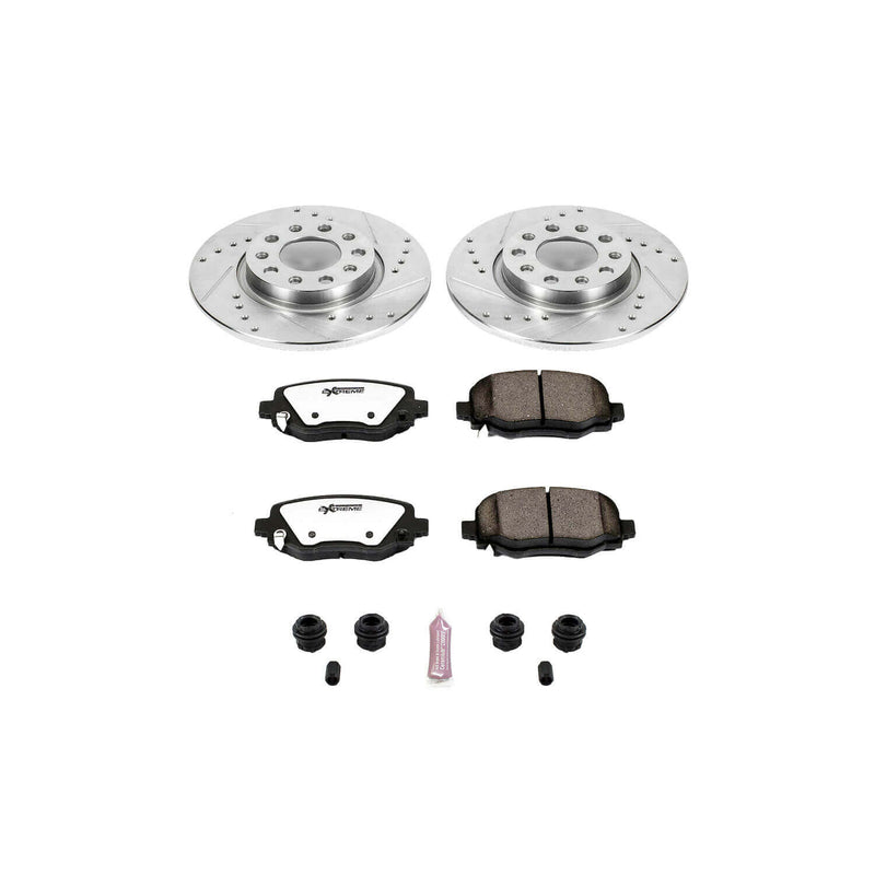 Power Stop K6543-36 Z36 Severe-Duty Truck And Tow 1-Click Brake Kit (Rear) for 2014-2022 Chrysler 200 product image