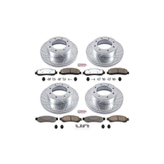 Power Stop K6546-36 Z36 Severe-Duty Truck And Tow 1-Click Brake Kit (Front And Rear) for 2012 Ford F-350 Super Duty 4 product image