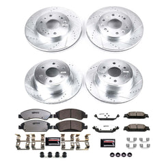 Power Stop K6560-36 Z36 Severe-Duty Truck And Tow 1-Click Brake Kit (Front And Rear) for 2014-2020 Cadillac Escalade product image