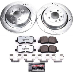 Power Stop K6564-36 Z36 Severe-Duty Truck And Tow 1-Click Rear Brake Kit for 2005-2009 Land Rover LR3 product image