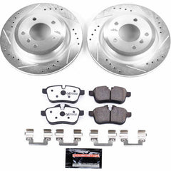 Power Stop K6583-26 Z26 Street Warrior 1-Click Rear Brake Kit for 2009-2010 BMW Z4 product image