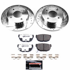 Power Stop K659-26 Z26 Street Warrior 1-Click Rear Brake Kit for 1989-1998 Nissan 240SX product image