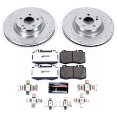 Power Stop K6601-26 Z26 Street Warrior 1-Click Front Brake Kit for 2007-2011 Mercedes-Benz CLS550 product image