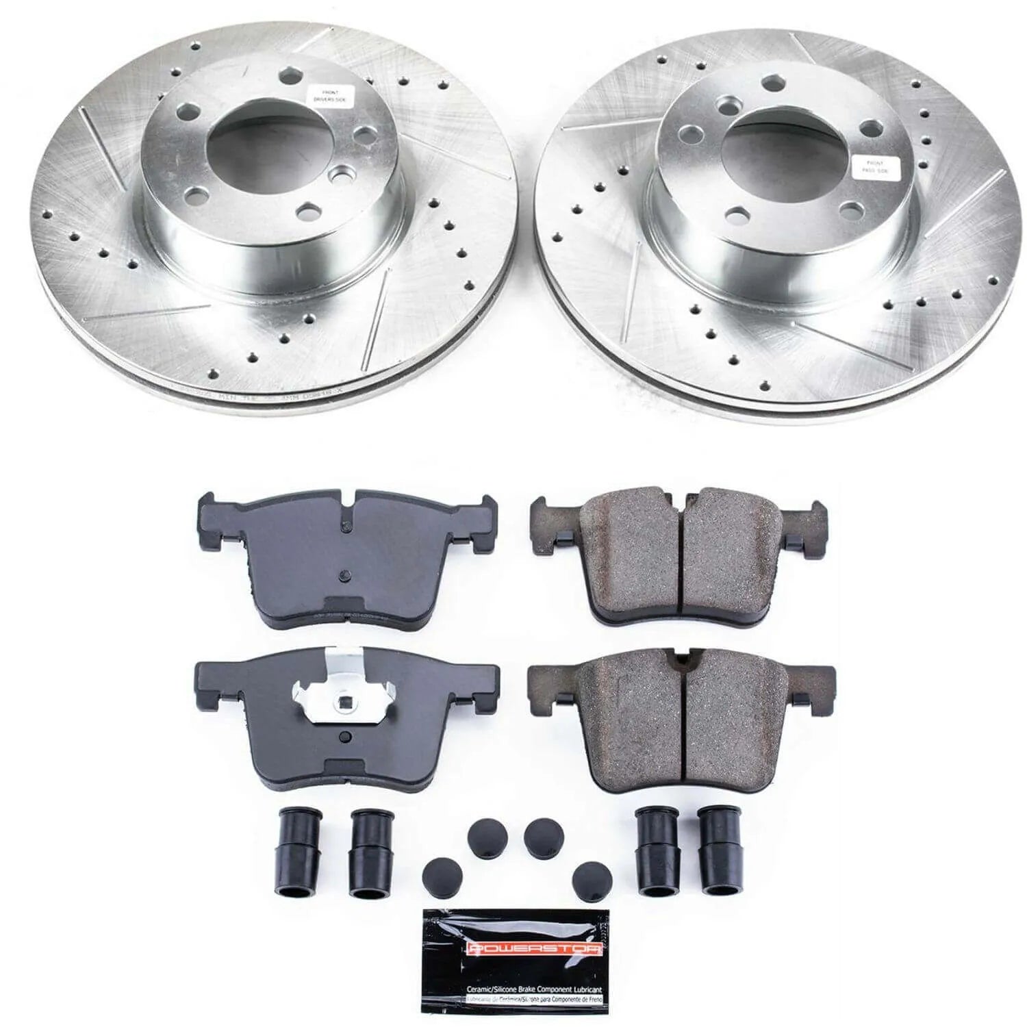 Power Stop K6743 - Z23 Evolution Sport Front Brake Kit