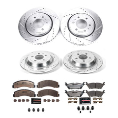 Power Stop K6803-36 Z36 Severe-Duty Truck And Tow 1-Click Brake Kit (Front And Rear) for 2015-2017 Ford F-150 product image