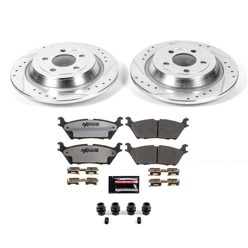 Power Stop K6814-36 Z36 Severe-Duty Truck And Tow 1-Click Brake Kit (Rear) for 2015-2017 Ford F-150 product image