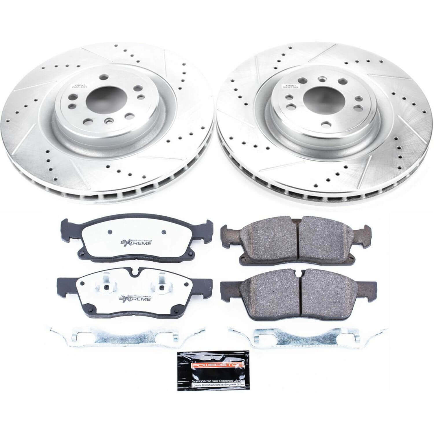 Power Stop K6883-36 Z36 Severe-Duty Truck And Tow 1-Click Front Brake Kit for 2016-2017 Mercedes-Benz GLE300D product image