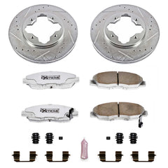 Power Stop K697-26 Z26 Extreme Street Warrior 1-Click Brake Kit (Front) for 1990-1997 Acura Cl product image