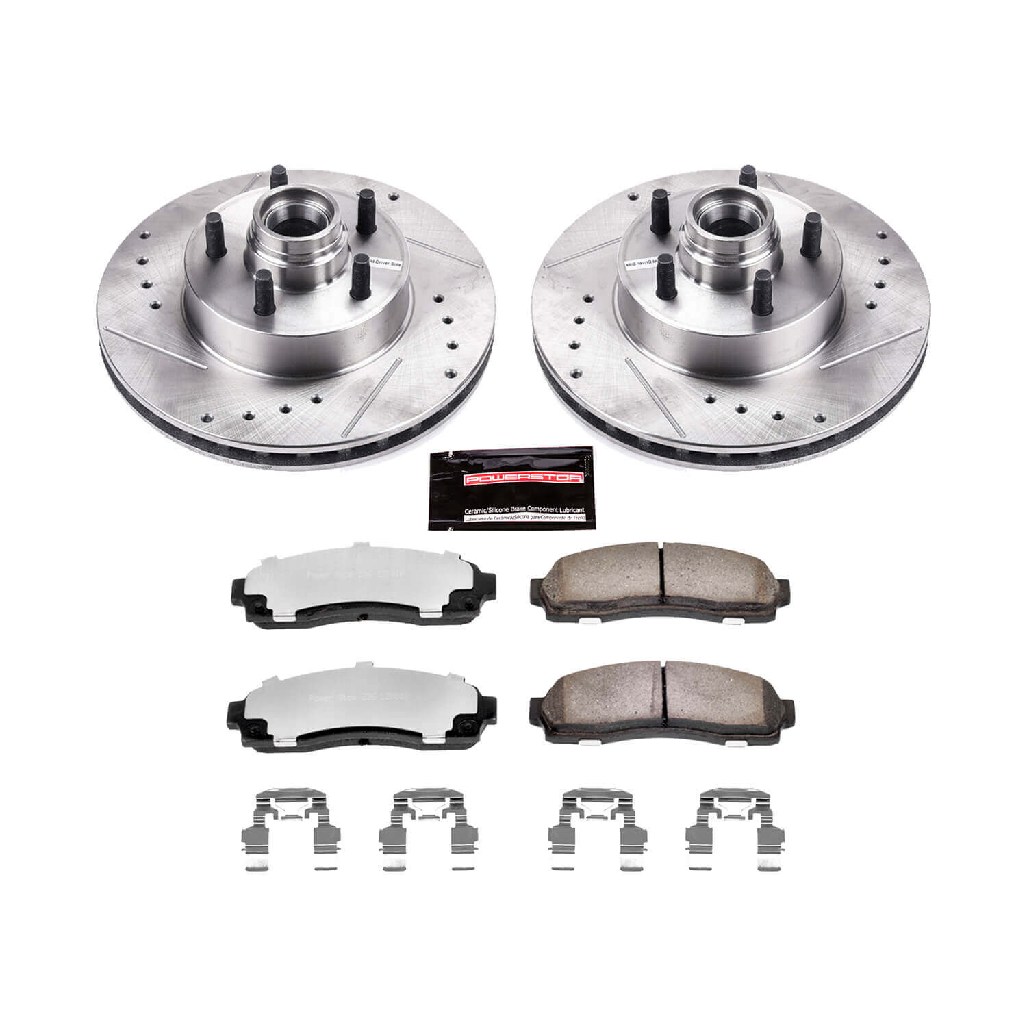 Power Stop K7004-36 Z36 Severe-Duty Truck And Tow 1-Click Brake Kit (Front) for 2010-2011 Ford Ranger product image
