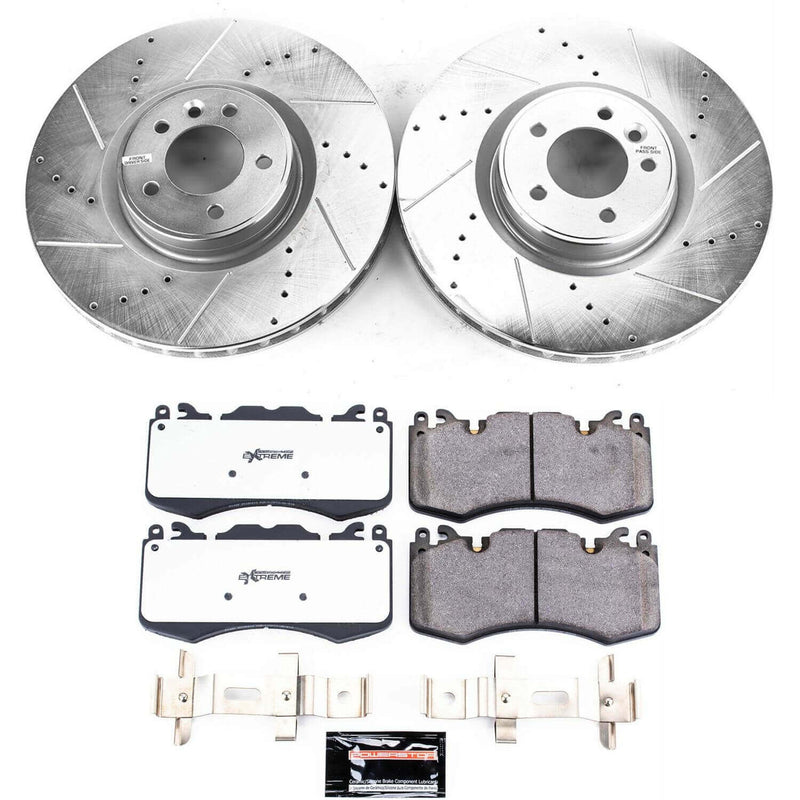 Power Stop K7074-36 Z36 Severe-Duty Truck And Tow 1-Click Front Brake Kit for 2013-2018 Land Rover Range Rover product image