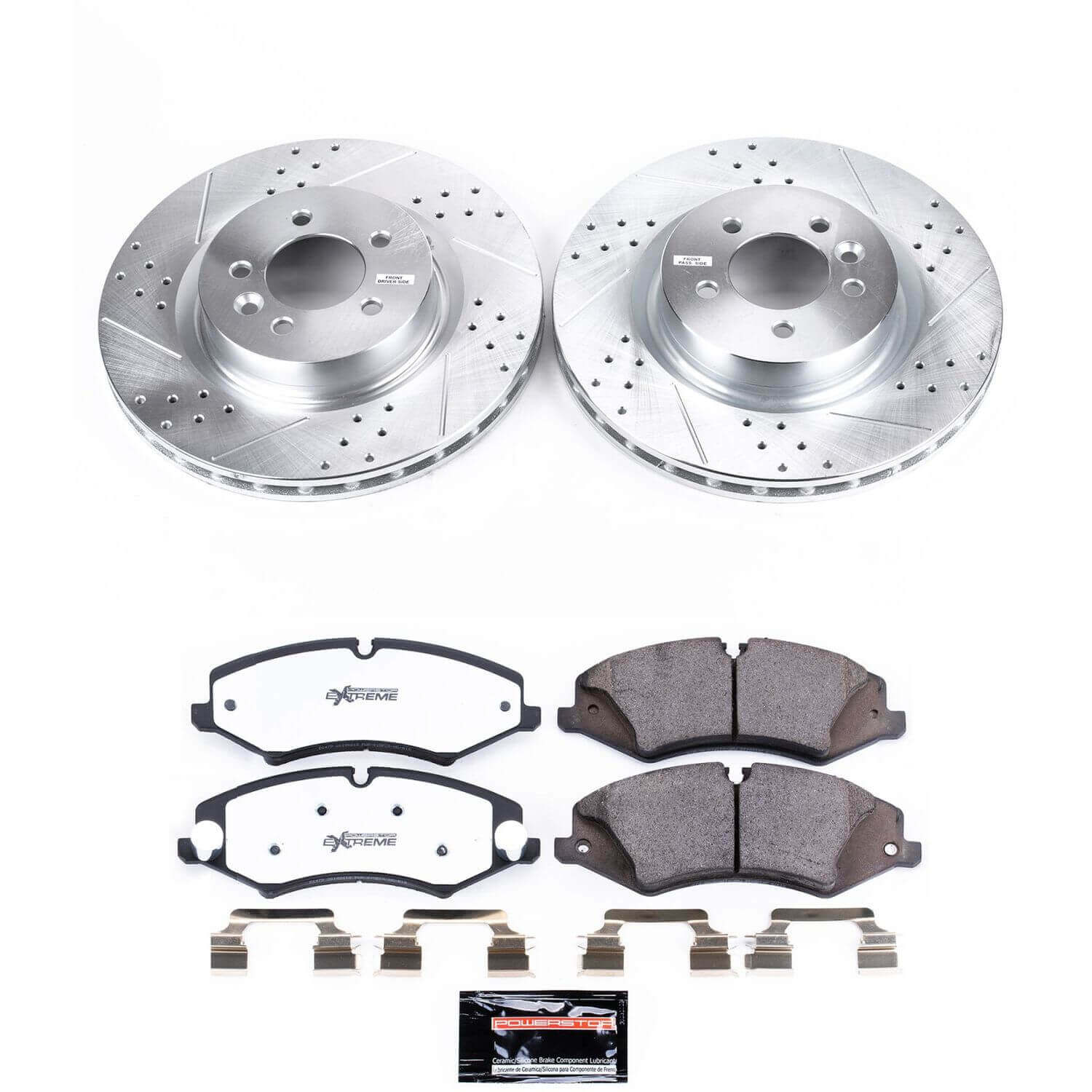 Power Stop K7079-36 Z36 Severe-Duty Truck And Tow 1-Click Front Brake Kit for 2017 Land Rover Discovery product image