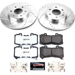Power Stop K7126-36 Z36 Severe-Duty Truck And Tow 1-Click Front Brake Kit for 2015-2020 Chevrolet Colorado product image