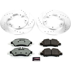 Power Stop K7145-36 Z36 Severe-Duty Truck And Tow 1-Click Drilled And Slotted Rear Brake Kit for 2015-2019 Ford TRANSIT-150 product image