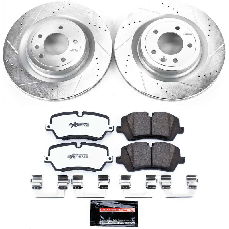 Power Stop K7174-36 Z36 Severe-Duty Truck And Tow 1-Click Rear Brake Kit for 2014-2017 Land Rover Discovery product image